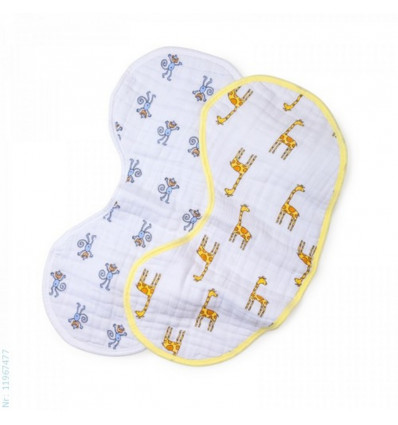 CLASSIC BURPY BIBS JUNGLE JAM GIRAFFE