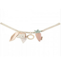 BUNNY & CARROT PRAM CHAIN 30X18 20
