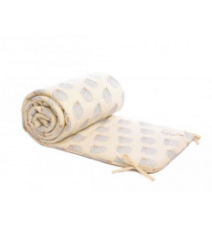 NEST BUMPER BLUE GATSBY/CREAM 22