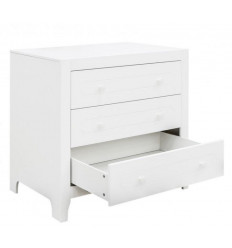 COMMODE 3 TIROIRS EVI BLANC 21