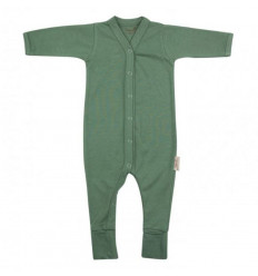 BABYSUIT L.SLV FEET 50/56 ASPEN GRN 221