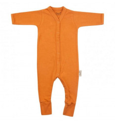 BABYSUIT L.SLV FEET 50/56 INCA RUST 221