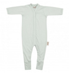 BABYSUIT L.SLV FEET 62/68 SEA BLUE 221