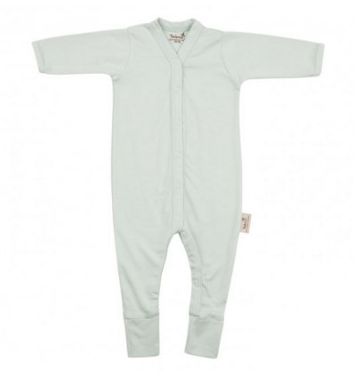 BABYSUIT L.SLV FEET 62/68 SEA BLUE 221