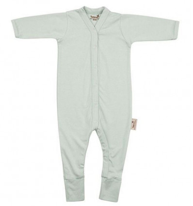 BABYSUIT L.SLV FEET SEA BLUE 74/80 221