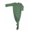 KNOTTED BABY GOWN 0-3 M ASPEN GREEN 22