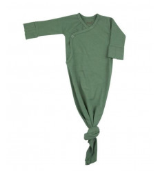 KNOTTED BABY GOWN 0-3 M ASPEN GREEN 22