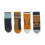 SILAS COTTON SOCKS 4 PACK OLIVE GRN 202