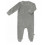PYJAMA VELOURS FEET PALOMA GREY 0-3M 21