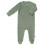 PYJAM VELOUR FEET FOREST GREEN 0-3M 25