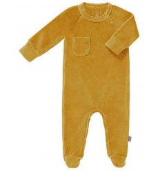 PYJAMA VELOURS WITH FEET MIMOSA 0-3M 21