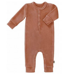 PYJAMA VELOURS ASH ROSE 6-12M 21