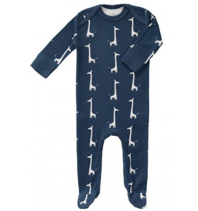 PYJAMA FEET GIRAF INDIGO BLUE 3-6M 25