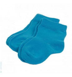UNI SOCK 2-PACK SIZE 15/17 TURQUOISE 6
