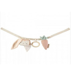 BUNNY & CARROT PRAM CHAIN 30X18 21