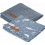 SWADDLE DOEK OCEAN BLUE/PURE BLUE 21