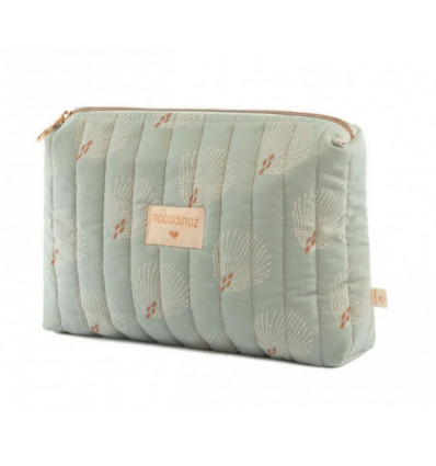 TRAVEL VANITY CASE WHITE/GREEN 22