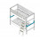 SUPPORTSET STAPELBED NORDIC WIT 21