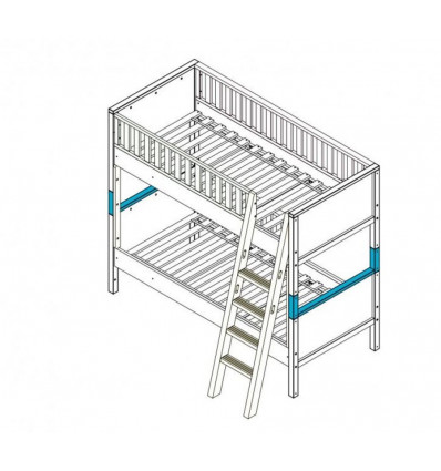 SUPPORTSET STAPELBED NORDIC WIT 21