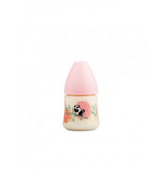ANATOMICAL FLES SIL 270ML PINK PANDA 203