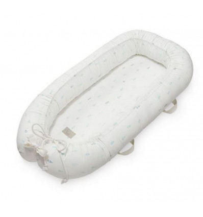 BABY NEST W/ZIPPER & LINING RAINDROPS 8