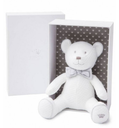 MUSICAL TEDDY BEAR ENDLESS GREY 232