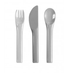 MELAMINE CUTLERY ELEPHANT GREY 21