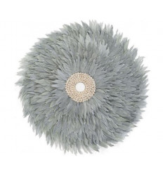 JUJU FEATHERS 50 CM LICHT GRIJS 202