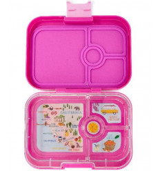YUMBOX 4 COMPARTMENT MALIBU PINK VINTAGE