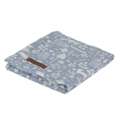SWADDLE DOEK 120 X 120 ADVENTURE BLUE 92