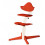 NOMI HIGHCHAIR BURNT ORANGE 211