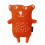 CUDDLY PUPPET LITTLE BEAR ORANGE 9