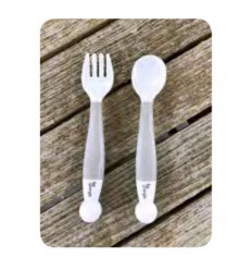 B- BENDABLE SPOON AND FORK GRIJS 25