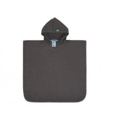 MUSLIN PONCHO ANTHRAC 231