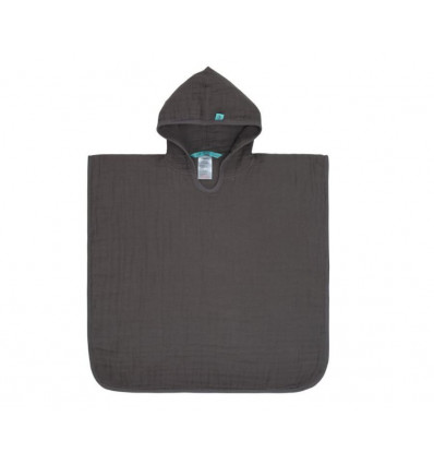 MUSLIN PONCHO ANTHRAC 231