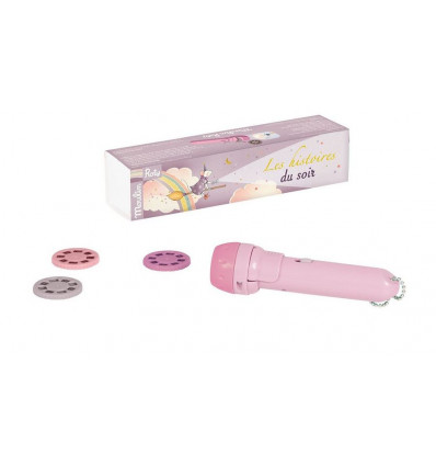 LAMPE A HISTOIRES ROSE 22