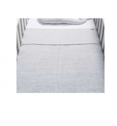 LAKEN 75X100CM MINI DOTS MIST GREY 202