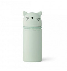VITUS PENCIL CASE CAT DUSTY MINT 202