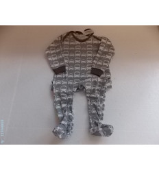 PYJAMA PIED CARS GRIS 3
