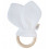 TEETHER RABBIT DIAMOND WHITE 203