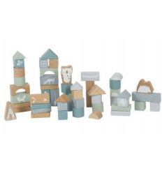 HOUTEN BLOKKEN IN TON BLAUW 2Y 20