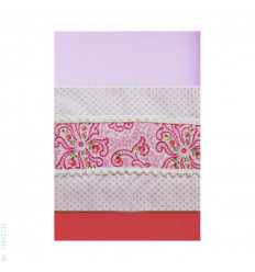 HOUSSE 1PERS. HIGH TEA PINK 4