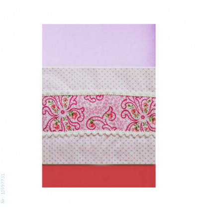 HOUSSE 1PERS. HIGH TEA PINK 4