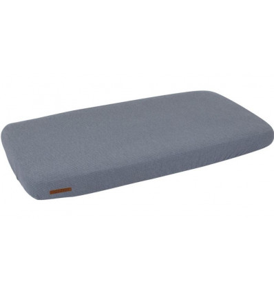 DRAP HOUSSE LIT PURE BLUE 92