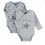 LOT 2 BODY CROISE GRIS PLUME 6M