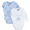 LOT 2 BODY CROISE BLEU PLUME 3M
