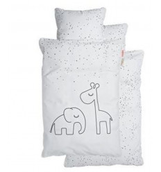BEDLINEN JUNIOR DREAMY DOTS WHI INT 241
