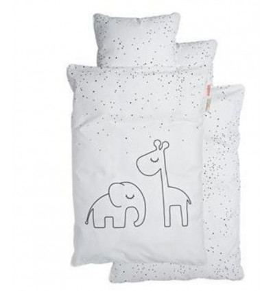 BEDLINEN JUNIOR DREAMY DOTS WHI INT 241