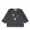 T-SHIRT HUG SPECKLE GRIJS 6M