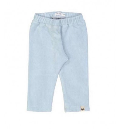 COMFY BROEK RIBVELOURS LICHTBLAUW 3M